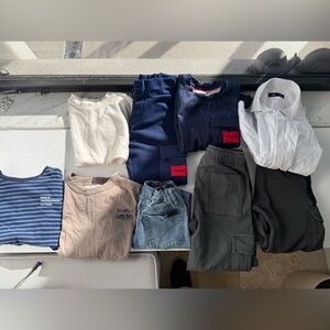 Lot of various kids clothing all size between 7-8